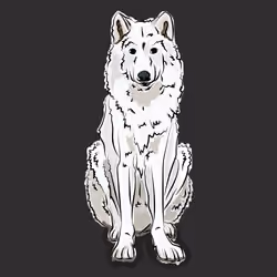 DiggetyDog.042-White Wolf Mononoke