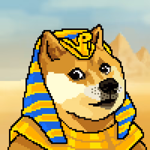 Dogepunks #156 - Pharaoh Doge