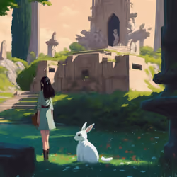 shibuya white rabbit