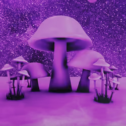 Lavender Shroom NFTea