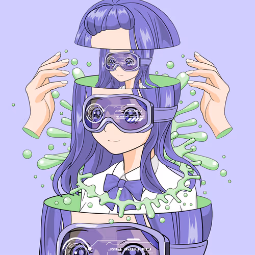 Collage girl #40