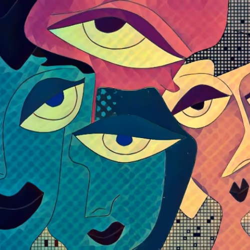 Nft Abstract Portrait