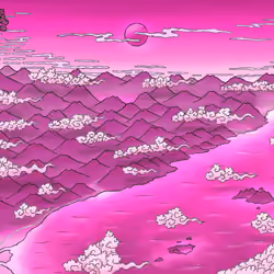 G018-m Yatsushiro Sea Area MAGENTA