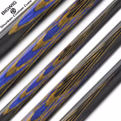 BIGWIG Plasma full spliced nft pool cue bocote blue hornbeam billiards nft cue carom snooker
