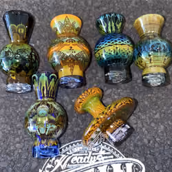 MotherSHip Glass Spinner Caps 