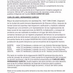 Land Ownership Documents ~~ Carlos Abel Garcia-Hernandez