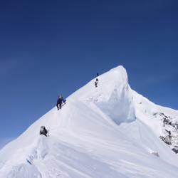 Just before reaching the summit - Mickney Alaska