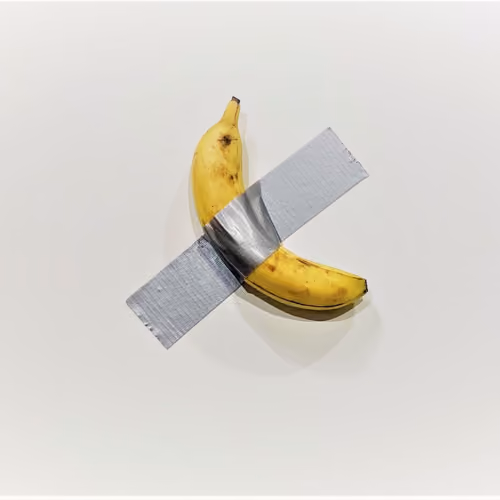 Banana With A Duck Tape