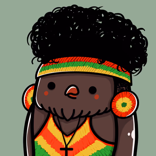BABIES OWL #0251 MAMA RASTA(RARE)