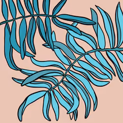 Mayan Palms #3