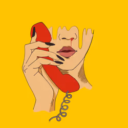 Kiss me thru the phone