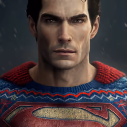 Superman Christmas Sweater 102