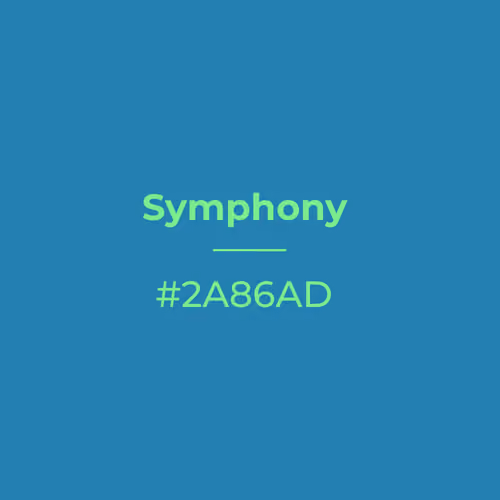 Symphony #2a86ad