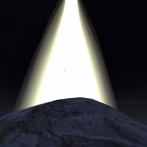 Beam Teleport Wearable VFX PureWhite