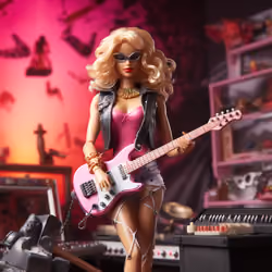 Barbie guitar 20