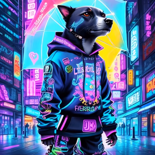Black Dog Neon's