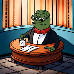 Pepe can't believe they became a billionaire #8