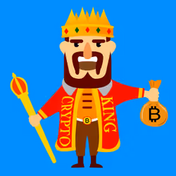 NftKingBlueGoldRobe
