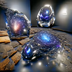 Crystallized Galaxy