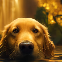 Swim Dog - Golden Retriever
