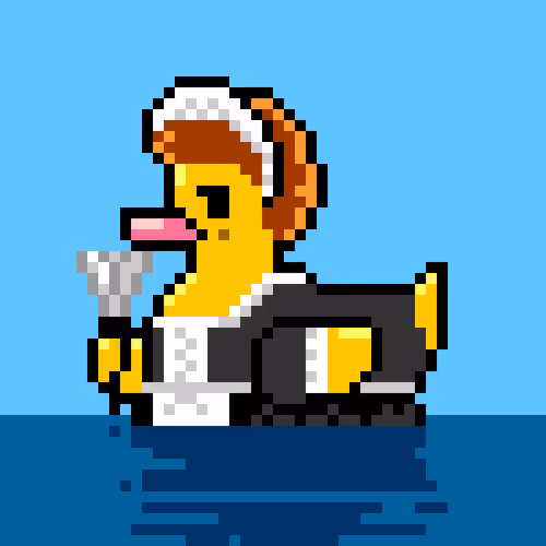 CryptoDuckie #476 | French Maid Duckie