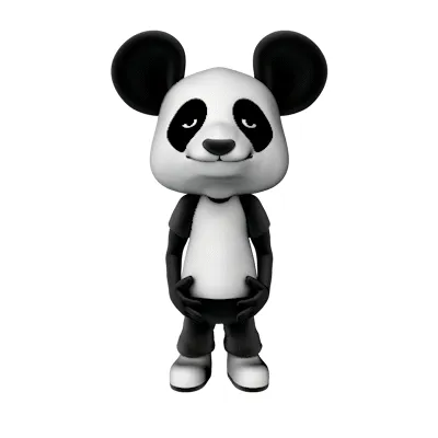 Homie B&W #25 3D Figure