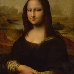 Mona Lisa III Portrait - Single III