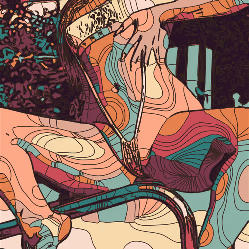 Geometric Girl #1954