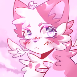 Anime Pink Cat