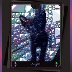 Clyde // Psychedelic Kitties // Rare Card