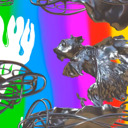 I-CA Loop Pride Card No.02 Tiger-Fighter Fish