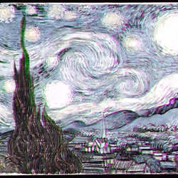 Starry Night in Metaverse  #3 - Van Gogh