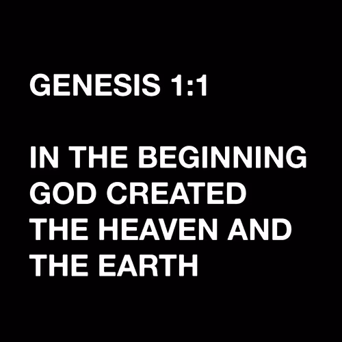 Genisis 1:1