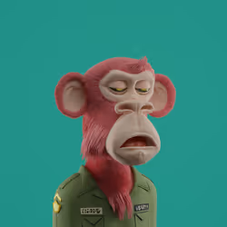 3D Bored Ape Club #345