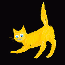 Yellow cat