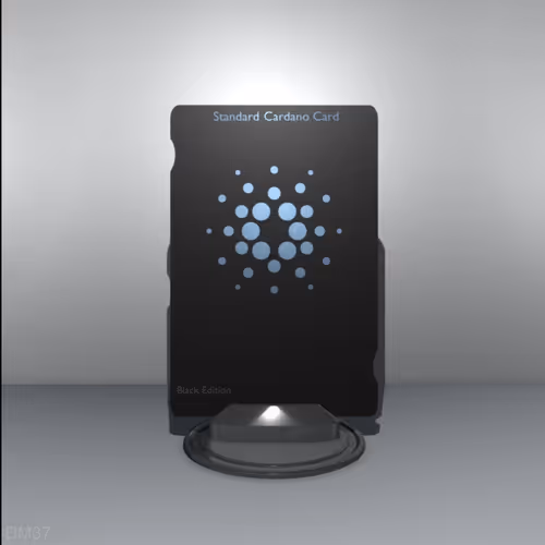 Cardano Standard Card - Black Edition