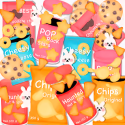 Snack party with little bunny ! 