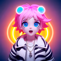 Neon Girl 4