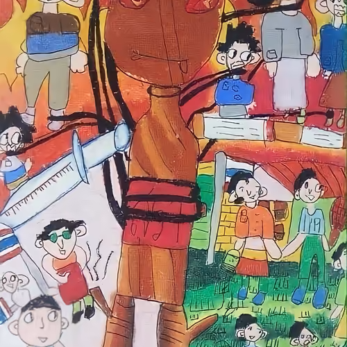 Masterpiece crayon 2001.