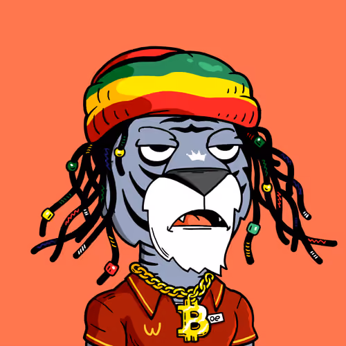 Grouchy Tiger Social Club #107