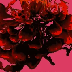 Comic Red in Pink Mindful Mari