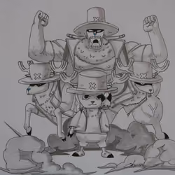onepice chopper evolution