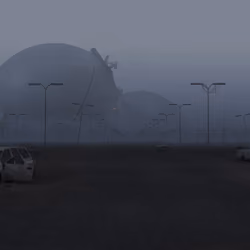 Parking Lot Night