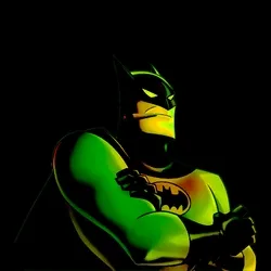 Space smoker batman #001