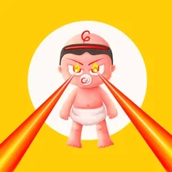 #09 laser eyes