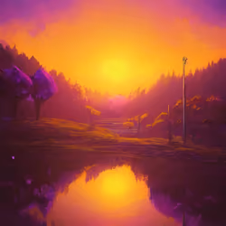 Purple Sunset 11