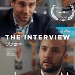The Interview Poster With Laurels - Portrait 