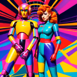 Rainbow couple
