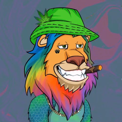 Lazy Lion #000001