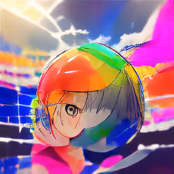 Saurons Eye - Colourful Version